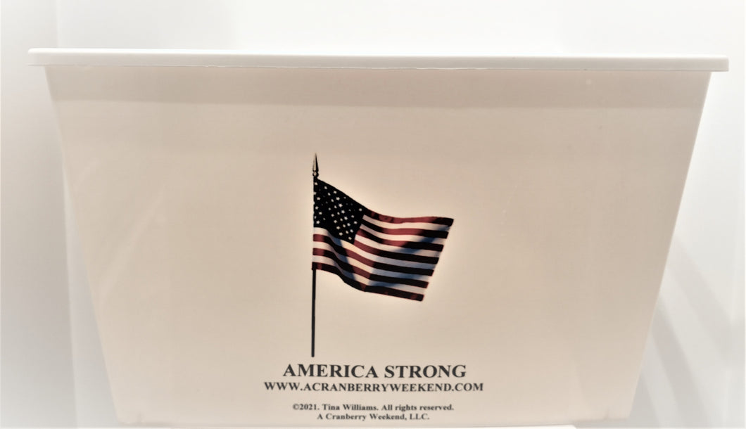 America Strong Poetry Locker Bin