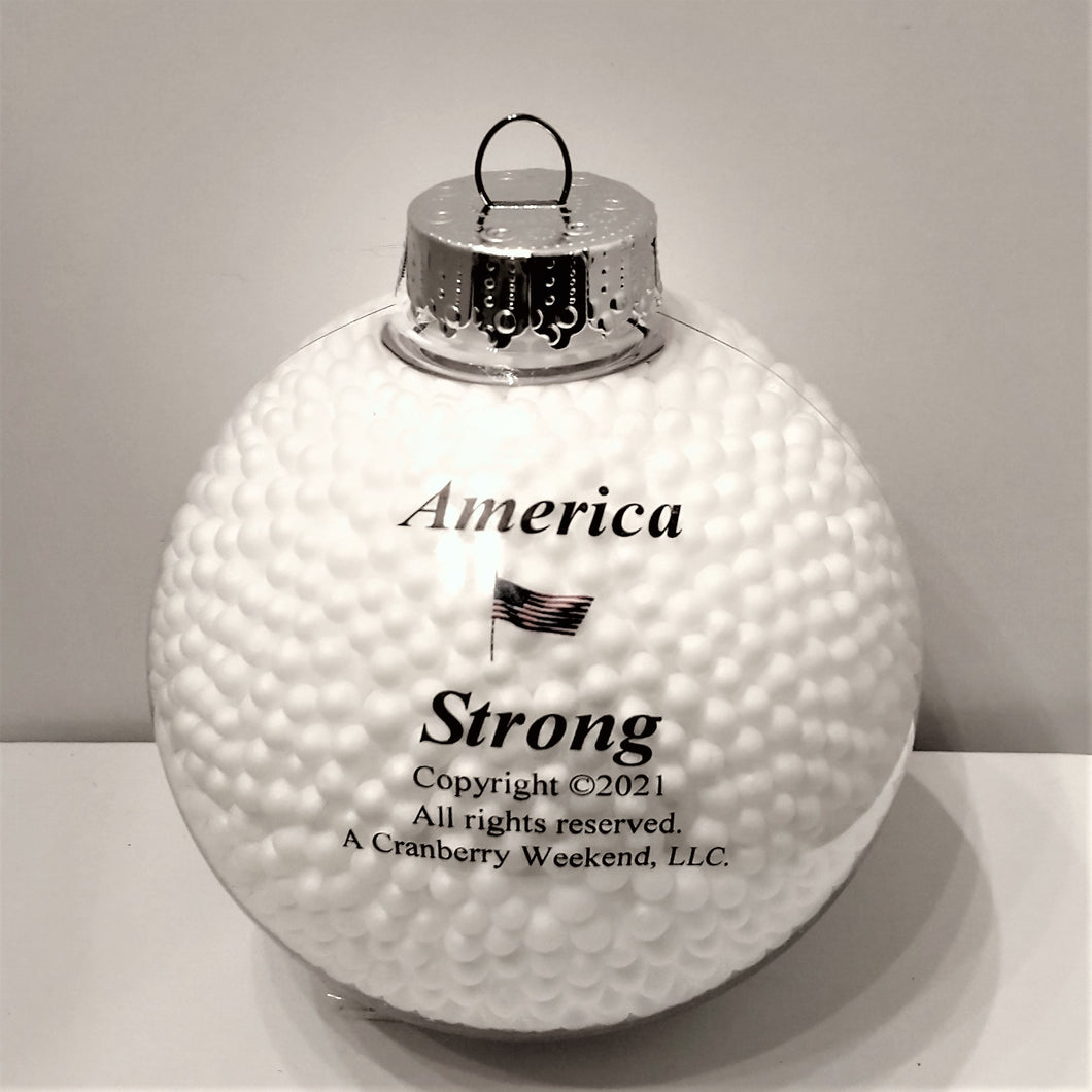 America Strong Ornament