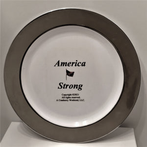 America Strong Plate