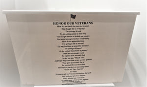 Honor Our Veterans Poetry Locker Bin