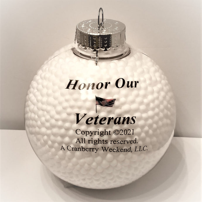 Honor Our Veterans Ornament