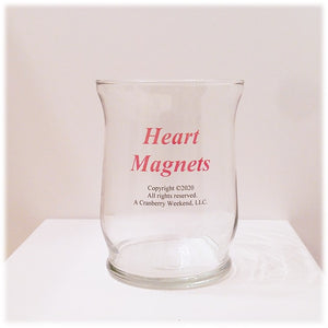 Heart Magnets Candle Holder