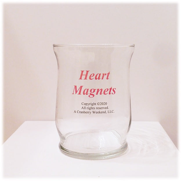 Heart Magnets Candle Holder