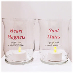 Heart & Soul Candle Holder Set