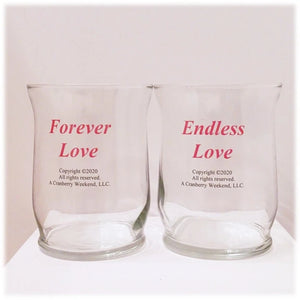 Love Candle Holder Set