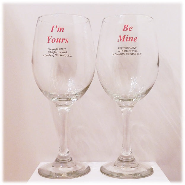 Yours & Mine Wine Glass Set